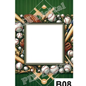 Home Run Baseball Invite - Digital Image Invitation, Digital Baseball JPG Invitation,  Baseball Game Invite, Commercial Use