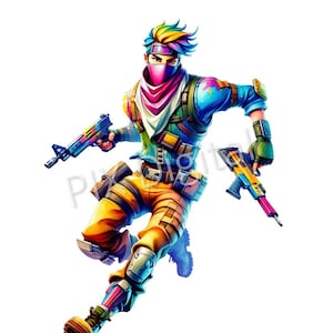 Fort Night Game Battle Royale - Digital Image PNG, Clipart Video Game, High Quality PNG, Digital Art Fort png, DTF Transfer, Commercial Use
