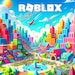 Colorful World of Roblox - 6 Digital Images JPG, Digital Roblox, Poster ...