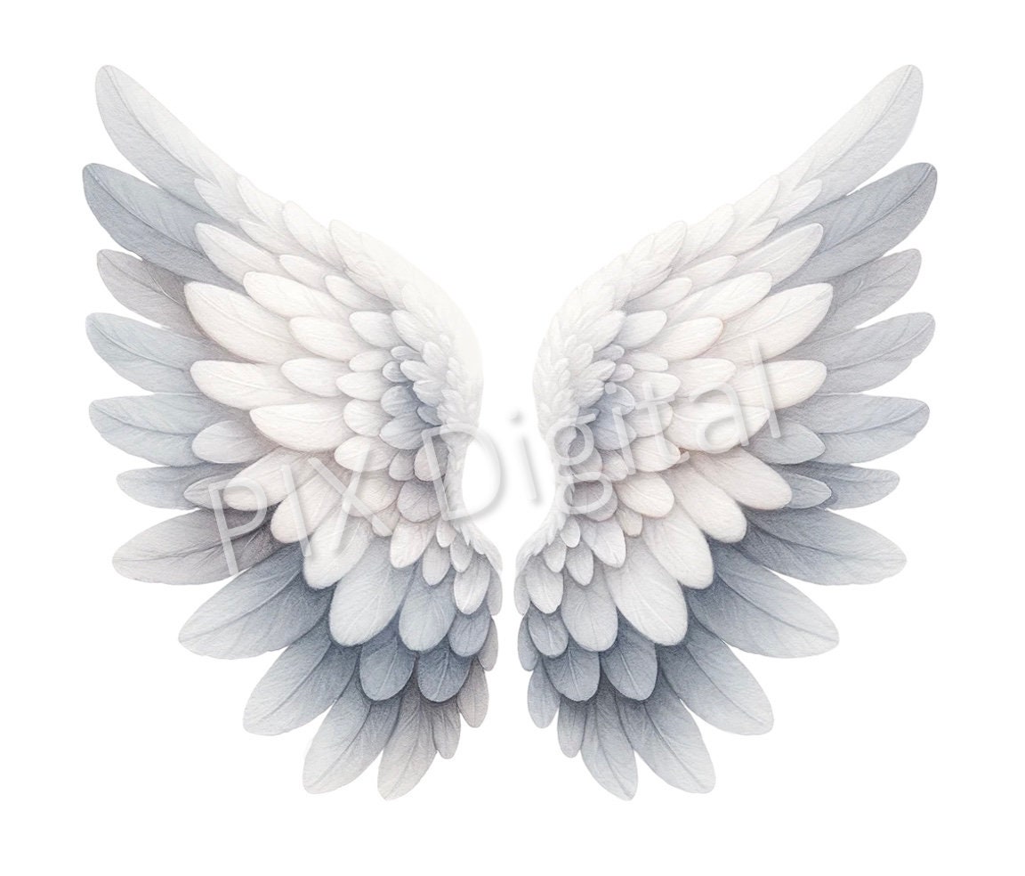 ◇hug your skin◇ angel wing top white Touch of Nature White Adult Angel Wings - 52
