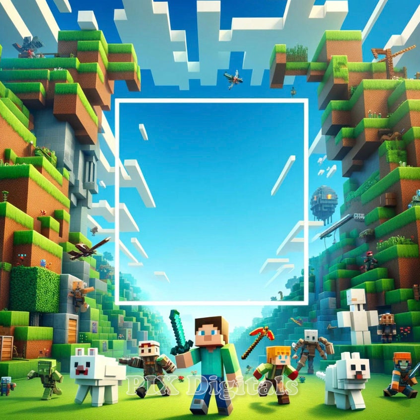 Minecrafter Digital JPG Invite