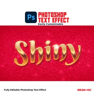 Photoshop 3d gouden teksteffect | Tekststijl | aangepaste 3D-tekst | aangepaste tekst | aangepaste tekst | effectafdruk | 3D-tekst | Afdrukken op kunst, 3D-lettertype