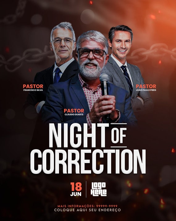 Editable Canva Church Conference | Event Flyer Template, Editable in Canva, Photoshop, DIY Event poster | Social media | IG | PSD, temp late