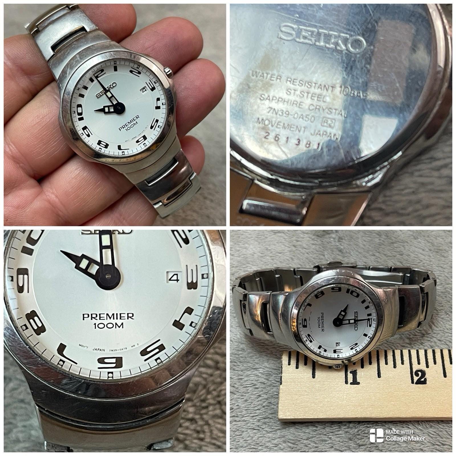 Seiko Premier - Etsy