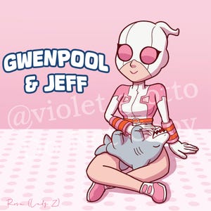 Gwenpool & Jeff Print