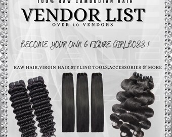 BEST HIGH QUALITY Raw Hair & Virgin Hair Vendor List