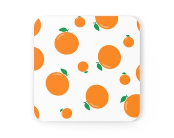Orange Coaster Set