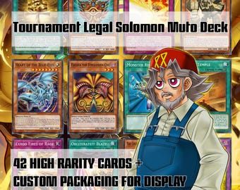 Baraja de inicio: Solomon Muto (baraja personalizada, cartas oficiales incluidas)