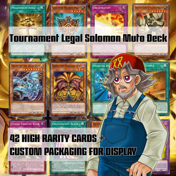 Starter Deck: Solomon Muto (custom Deck, Official Cards Inside) - Etsy