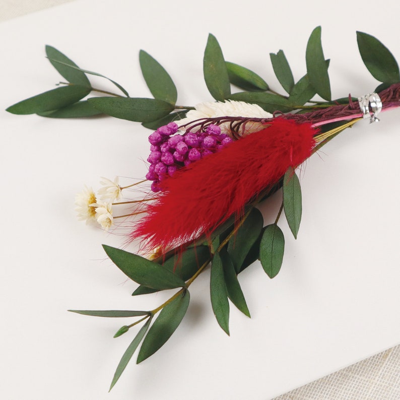 Custom Dried Flower Graduation Card, Graduation Flower Card for Friend