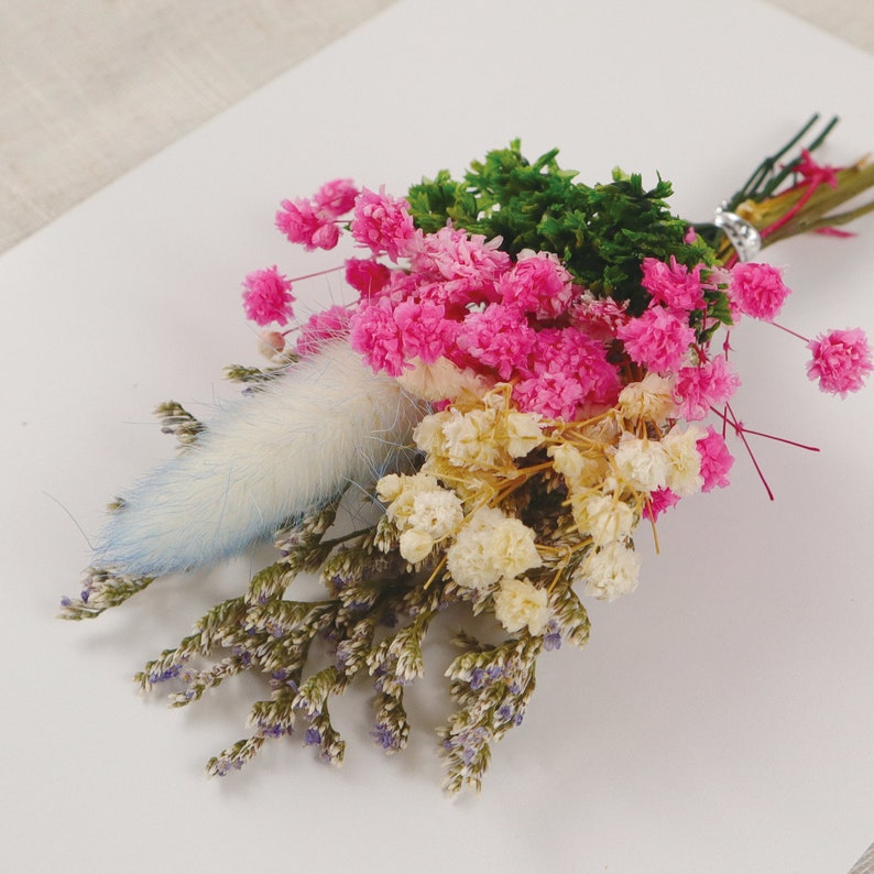 Custom Dried Flower Graduation Card, Graduation Flower Card for Kids