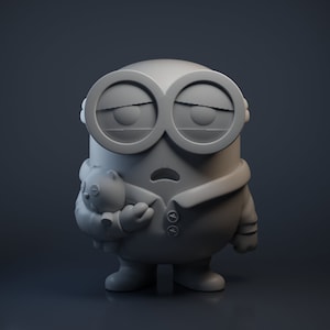 Postacie Minionków 3D Plik STL do drukarki 3D, figurka akcji, prezent do wydruku modelu 3D, akcesoria, zabawki, hobby, rzemiosło