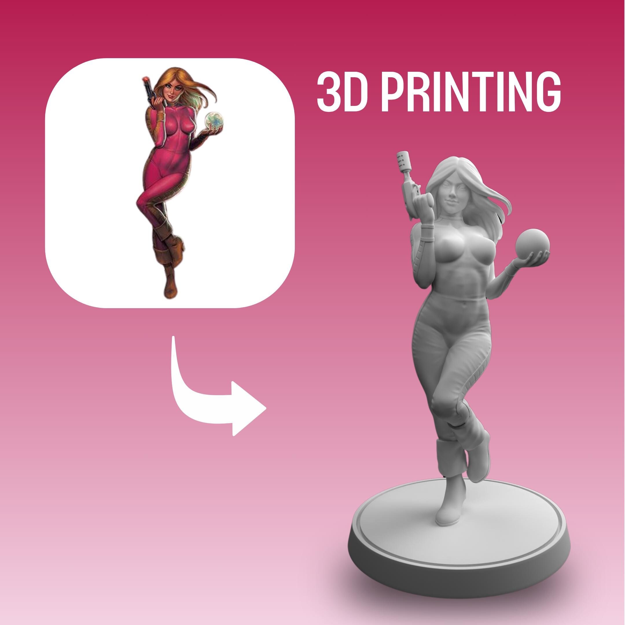 Custom 3D Model: Convert Image to 3D for Printing - Etsy