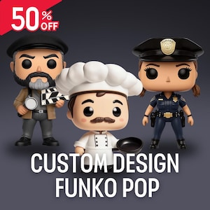 Custom 3D Funko Pop Design: Modeling Service, Commission, 3D Art