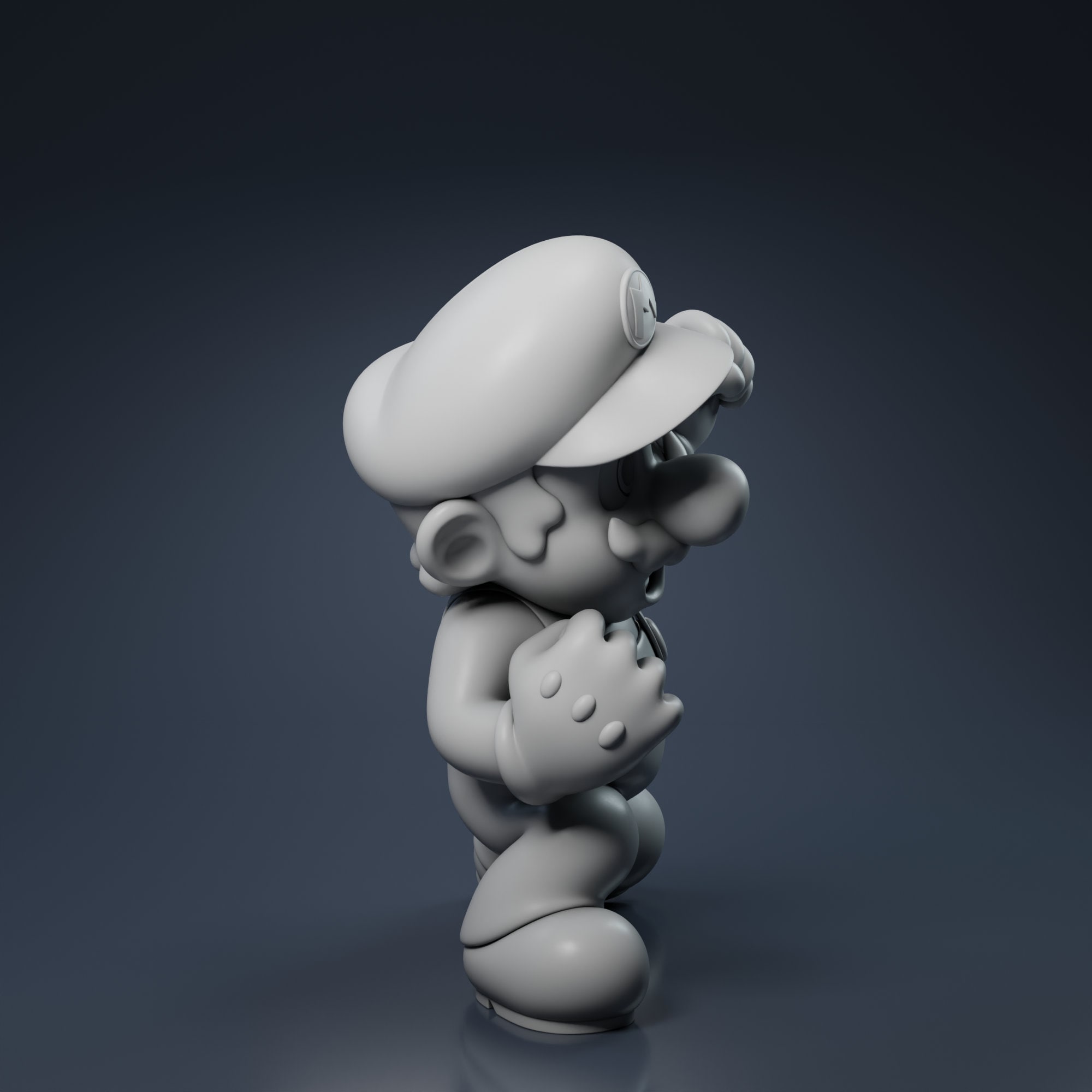 Super Mario Characters 3D STL File for 3D Printer, Action Figure, 3D ...