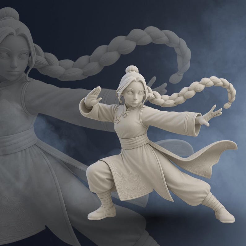 Custom 3D model of a male action figure designed for 3D printing. Detailed sculpt with cape, armor, and weapons. Perfect for CUSTOM Cute 3D, Game Asset, Toys and Collectibles, or Character Modelling for Miniatures. Great for Convert 2D to 3D projects and Custom 3D Models for Action Figure. Ideal for Humans & Creatures design and 3D Modeling for 3D Printing in STL, OBJ, or Blender format.