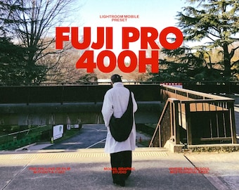 Fuji Pro 400H Lightroom-förinställningar, filmestetik (mobil och dator)