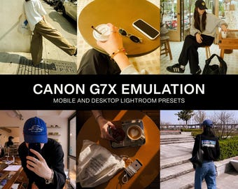 Canon G7X Lightroom Presets: Flash and Golden Hour Tones (Mobile and Desktop)