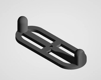 Herramienta de centrado de bordes impresa en 3D / Plantilla de marcado para diseño de carpintería (PLA/TPU)