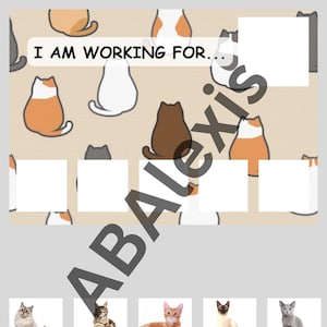 Cats Token Boards - Set of 5 & 10 Tokens
