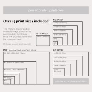 a diagram showing the different sizes of paper