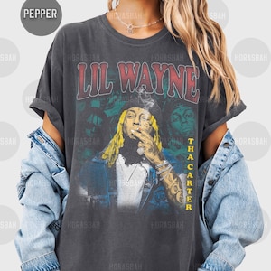 Camiseta Tha Carter, Comfort Colors, camiseta con gráfico brutalista