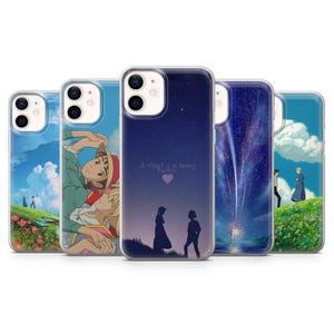 Das wandelnde Schloss Ghibli Sophie Cover für iPhone 16, 16Pro, 15, 14, 13, 12, Samsung S25, S24, S23, A16, A56, A35, Pixel 9A, 8A