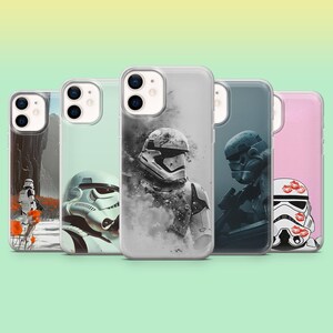 Star Wars Phone Case Stormtrooper Cover for iPhone 16, 16Pro, 15, 14, 13, 12, Samsung S25, S24Fe, S23, A16, A56, A15, Pixel 9, 9Pro, 8Pro