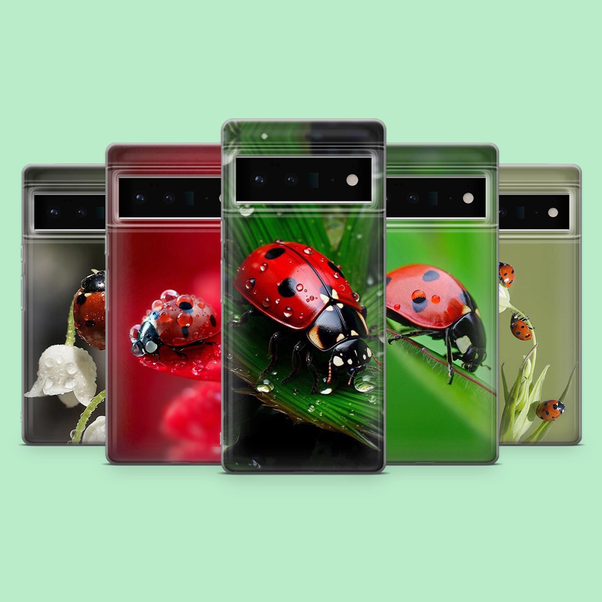 てんとう虫デザイン iPhoneケース d27d15dc46ac98c16fe67f291d659e