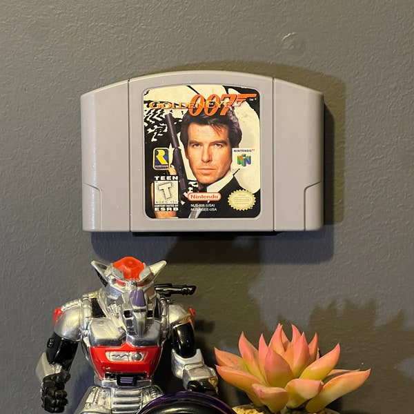 8 Wall Mount Displays for N64 Cartridges