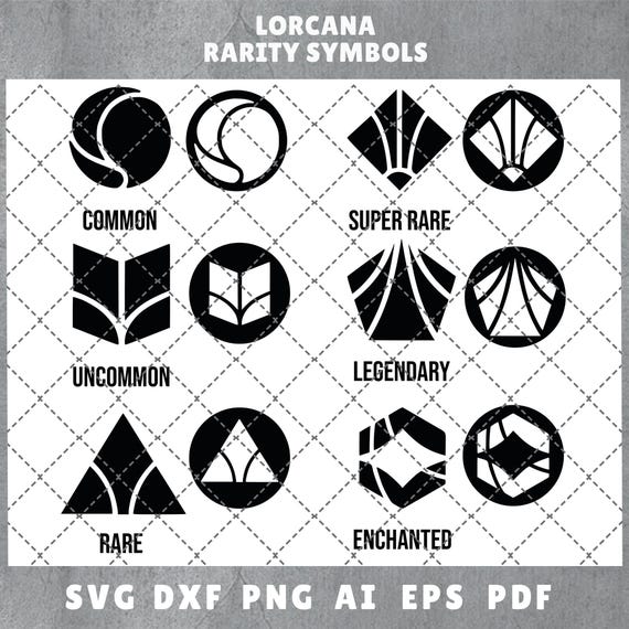 Lorcana Rarity Symbol Laser Cut File SVG Clipart Icon TCG | Lorcana PNG 300 Dpi | Lorcana Accessories - Etsy Canada Lorcana Rarity Symbol Laser Cut File SVG Clipart Icon TCG | Lorcana PNG 300 Dpi | Lorcana Accessories - Etsy Canada