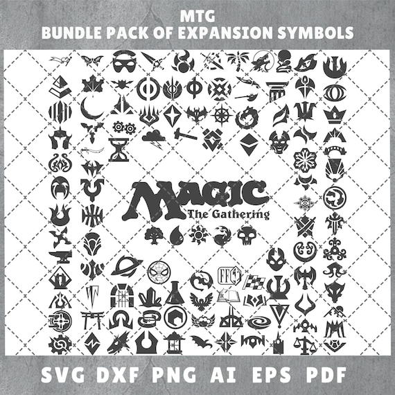 マジック MTG バンドルパック拡張シンボル | アイコン | MTG クリップ