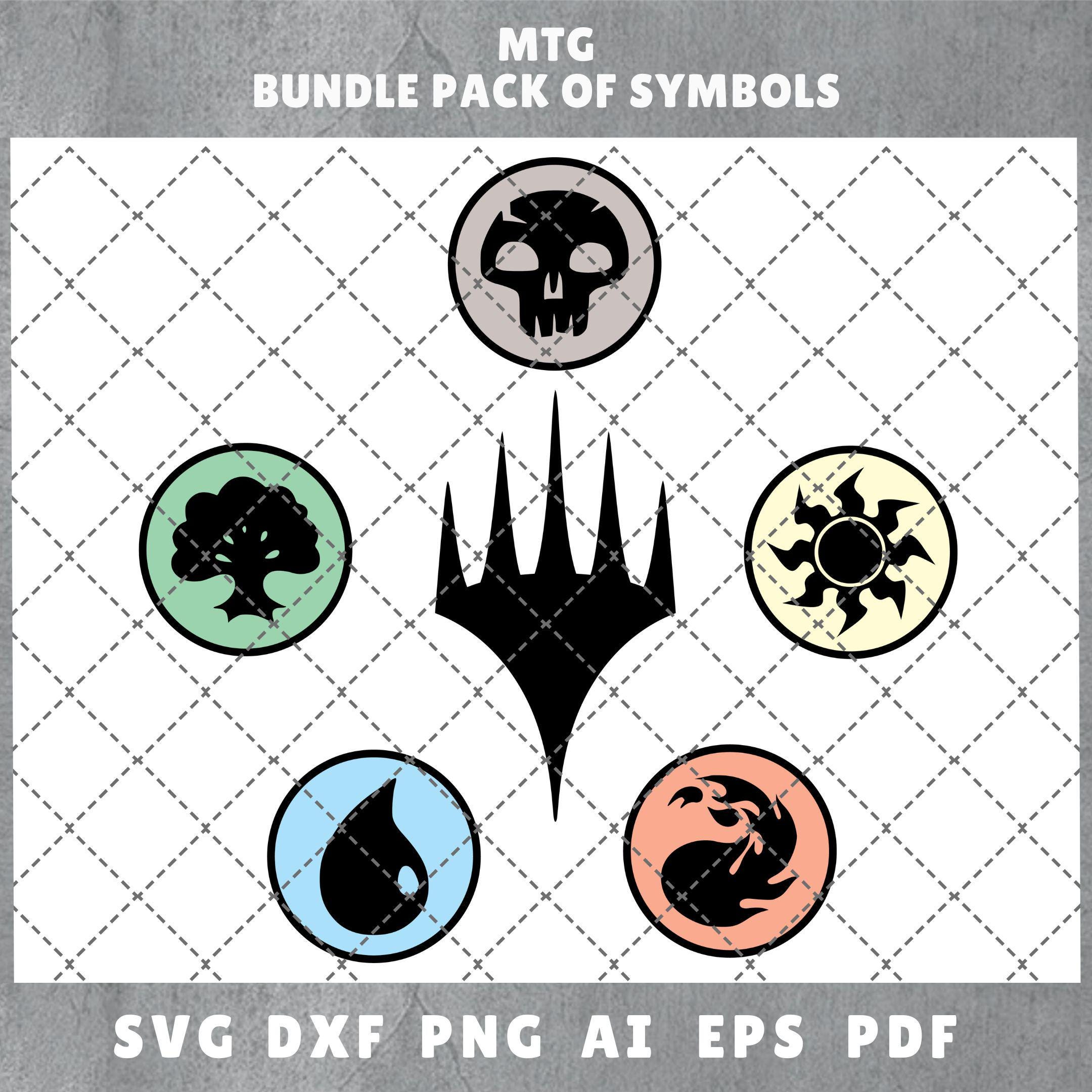Mtg mana symbols svg - Etsy 日本
