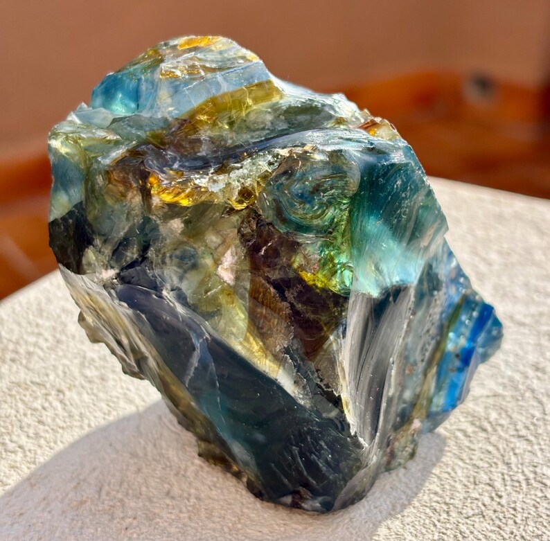 The Echo of Infinity Andara Crystal From Spain, 559 Grams - Etsy