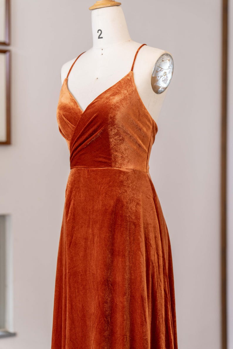a dress on a mannequin in a room