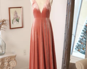 princess polly baby blue dress Sexy Velvet Cold Shoulder Side Slit A-Line Long Bridesmaid Dresses Online main image 0