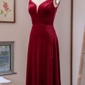 a dress on a mannequin in a room