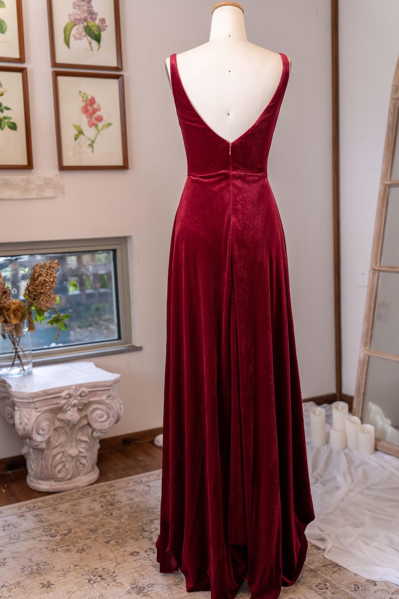 a dress on a mannequin in a room