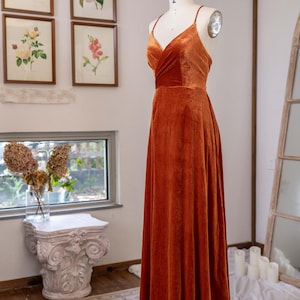 a dress on a mannequin in a room