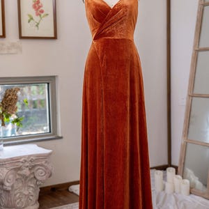 a dress on a mannequin in a room