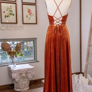 a dress on a mannequin in a room