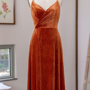 a dress on a mannequin in a room