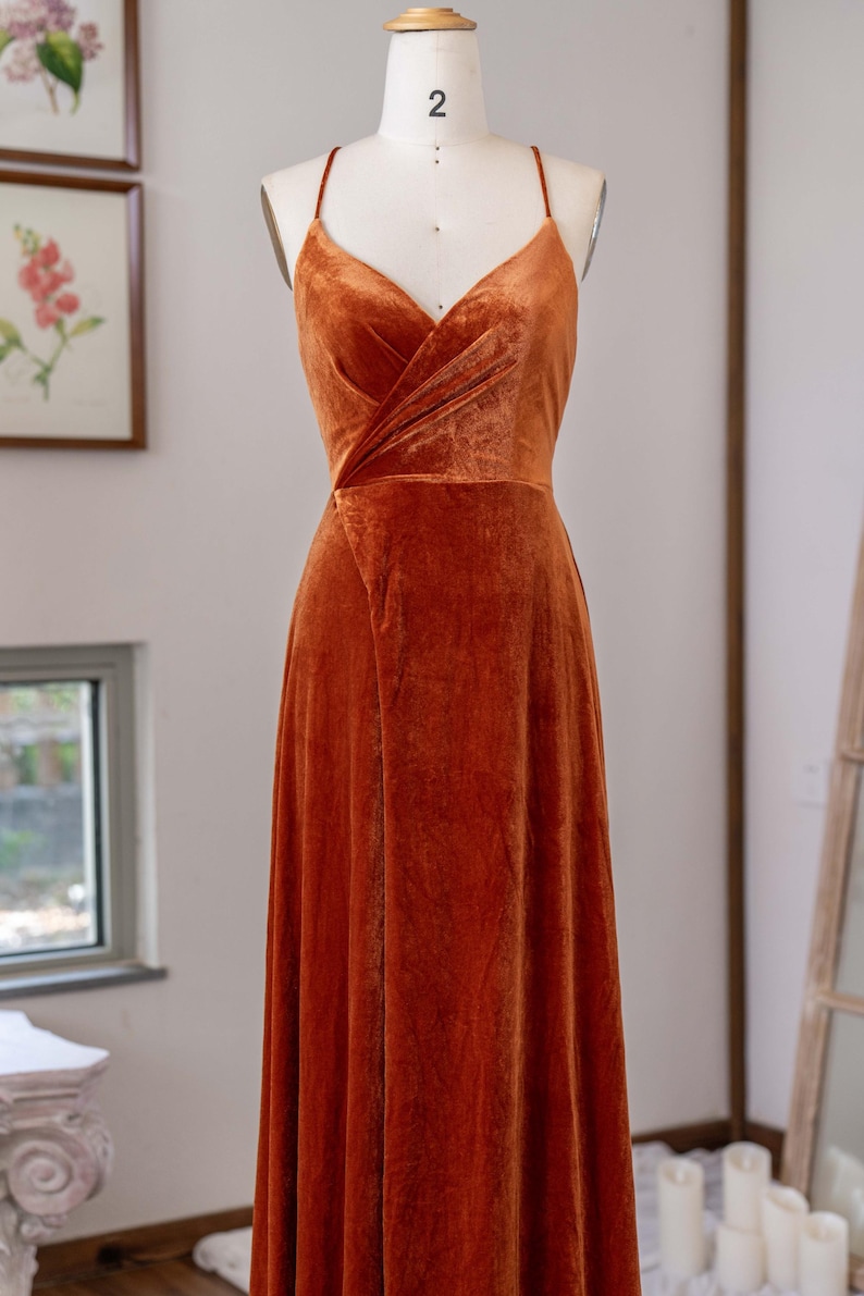 a dress on a mannequin in a room