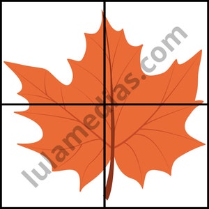 Puzzles d'automne Maternelle Format carré image 2