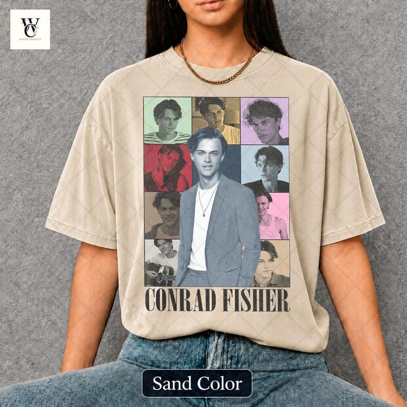 Conrad Fisher Vintage „The Summer I Turned Pretty“-T-Shirt: Unisex-T-Shirt aus den 90ern in bequemen Farben (90er-Jahre-Stil) Bild 5