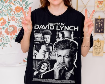 David Lynch Vintage T-Shirt: Retro 90's Unisex Comfort Colors Tee ID