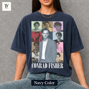 Conrad Fisher Vintage „The Summer I Turned Pretty“-T-Shirt: Unisex-T-Shirt aus den 90ern in bequemen Farben (90er-Jahre-Stil) Bild 8