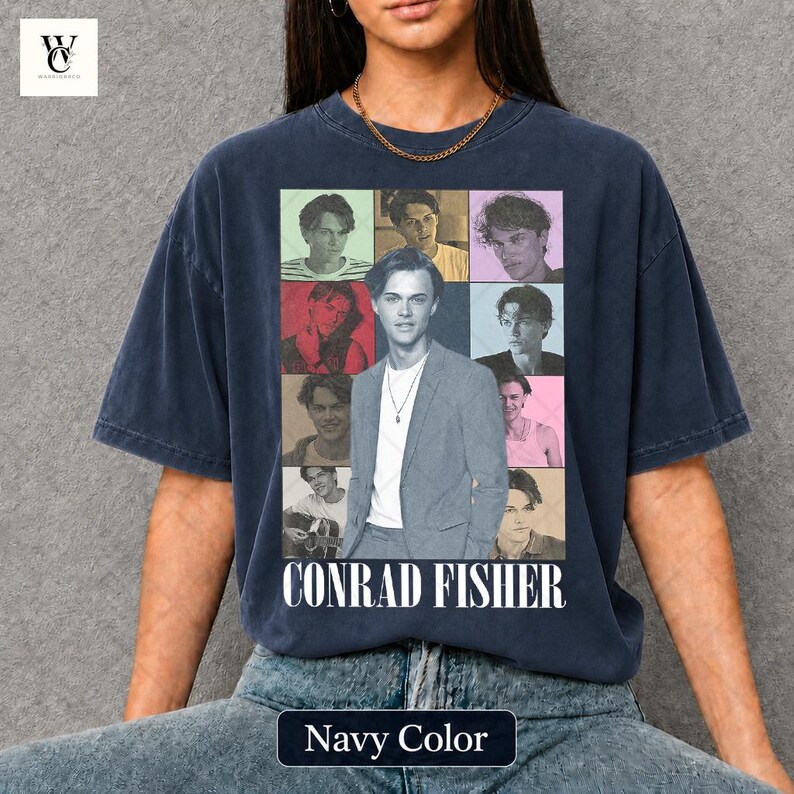 Conrad Fisher Vintage „The Summer I Turned Pretty“-T-Shirt: Unisex-T-Shirt aus den 90ern in bequemen Farben (90er-Jahre-Stil) Bild 8