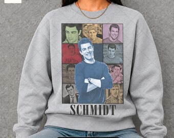 Retro Schmidt T-Shirt: Unisex-T-Shirt im Vintage-Stil der 90er Jahre in bequemen Farben (ID)