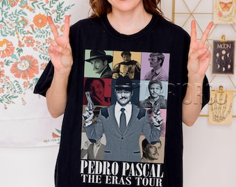 Shirt Pedro Pascal Daddy Era, grappig T-shirt van beroemdheden, Comfort Colors ID